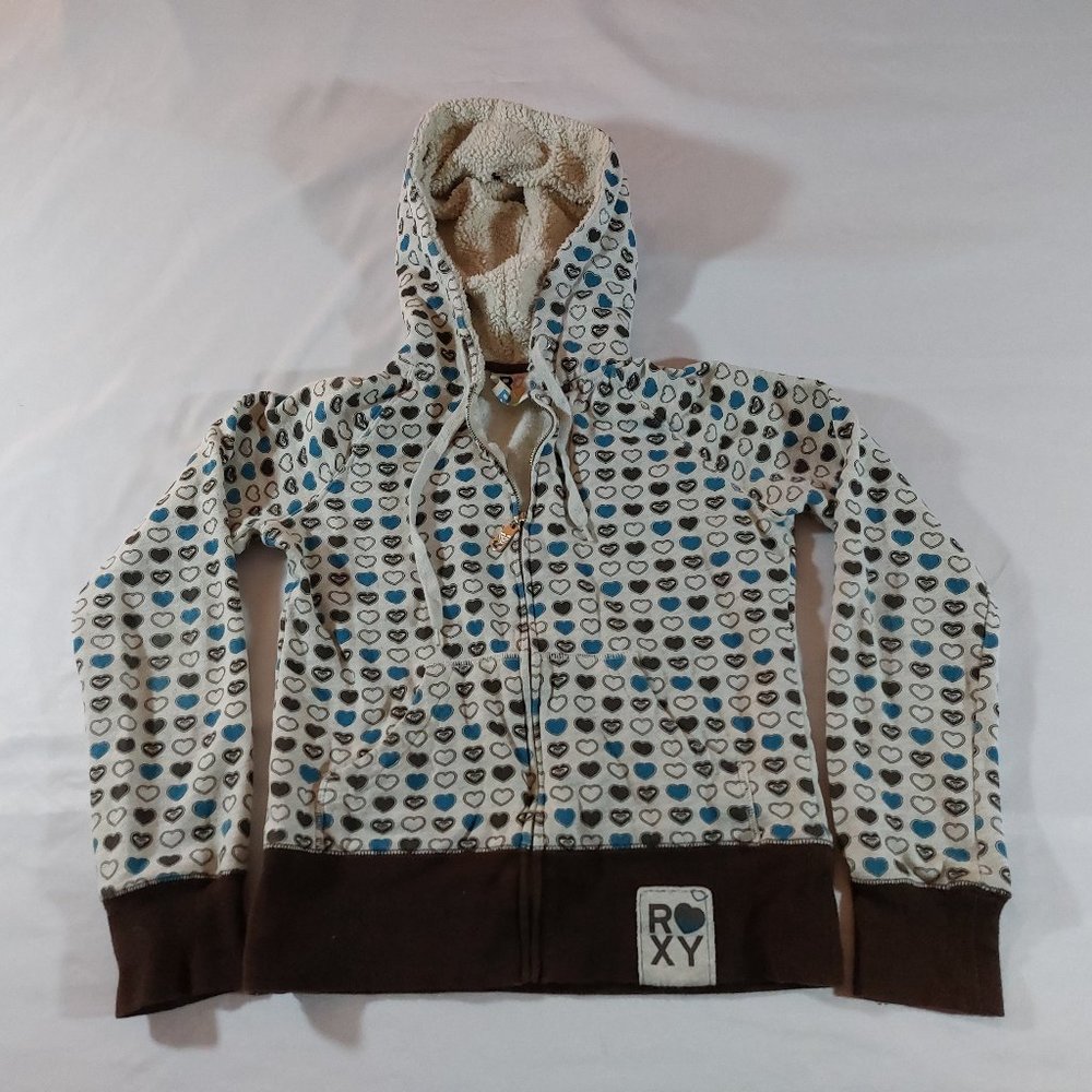 Roxy Hoodie Heart Print